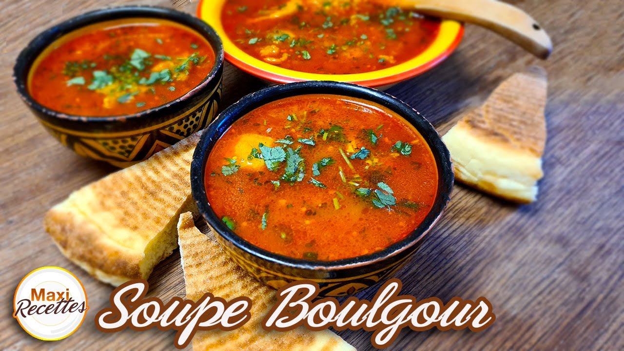 Soupe de Boulgour Recette Facile de Chorba