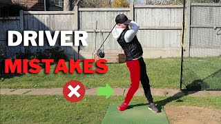 AVOID THESE 3 GOLF DRIVER SWING MISTAKES