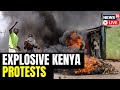 Kenya News Today Live | Opposition Leader Raila Odinga Convoy Tear Gassed During Protests In Nairobi
