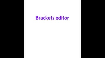 브라켓 에디터 아주 쉽게 설치하기