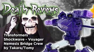 Death Reviews: Shockwave - Voyager - Nemesis Bridge Crew