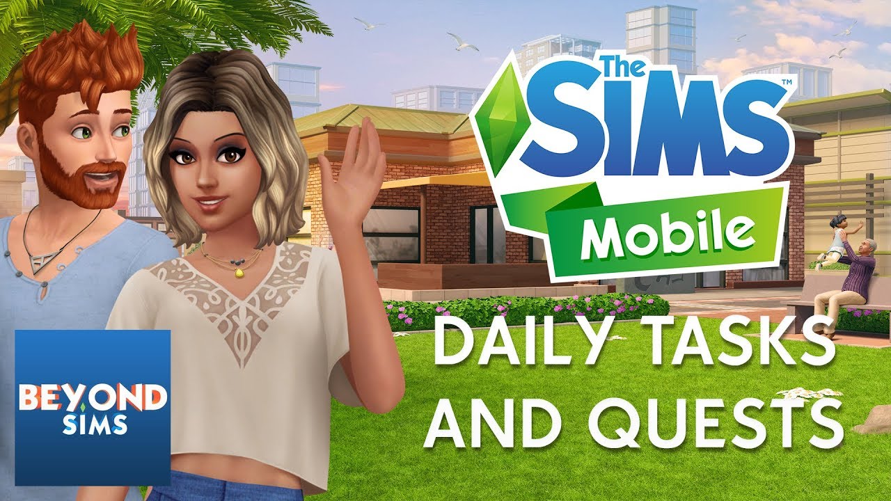 DAILY TASKS AND QUESTS TUTORIAL The Sims Mobile YouTube DAILY TASKS AND QUESTS TUTORIAL The Sims Mobile YouTube