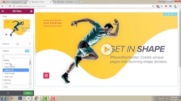 Elementor Video Element Lighbox Effect   Wordpress Page Builder Demonstration