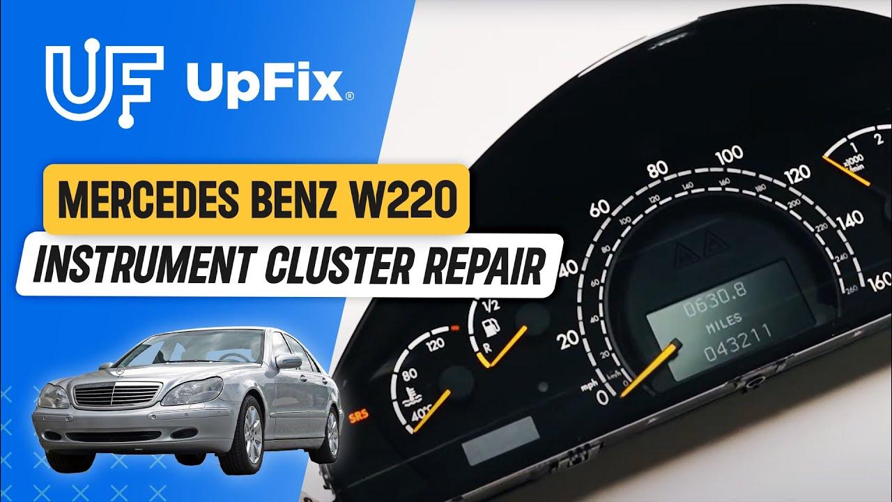 Mercedes Benz W220 Instrument Cluster Repair 2000 2006 S Class
