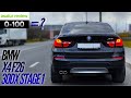 ⏱ 0-100 BMW X4 F26 30d xDrive Stage 1 / разгон БМВ Х4 30д Ф26 Стейдж 1 dragy