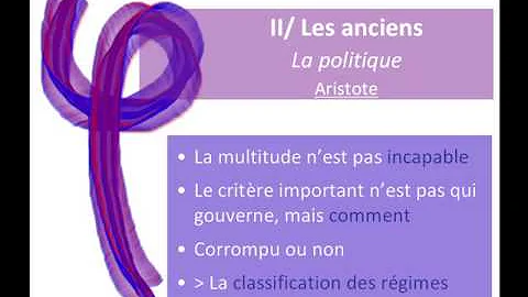 Qu'est-ce que la politique selon Aristote ?