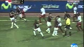 Trifulca Panama vs venezuela Amistoso 2007