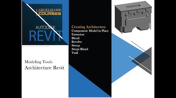 3-Model In Place - Architecture Revit Introduction - كيفية تعلم الريفيت المعماري