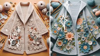 30+ Latest Beautiful Crochet Coat Designs (Share Ideas)