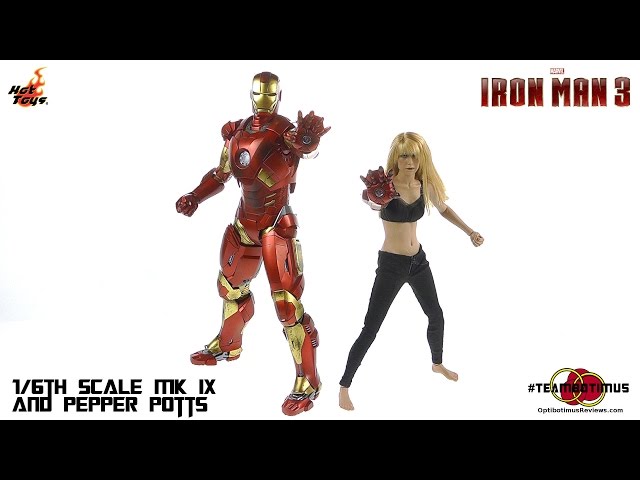 IRON MAN 3 - Pepper Potts & IRON MAN MARK IX (Hot Toys)