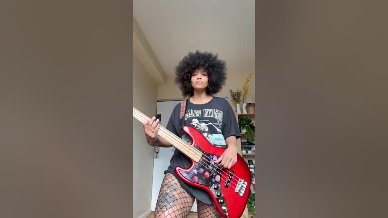 Gorillaz - Feel Good Inc [April Kae Bass Cover] #gorillaz #feelgoodinc #fashion