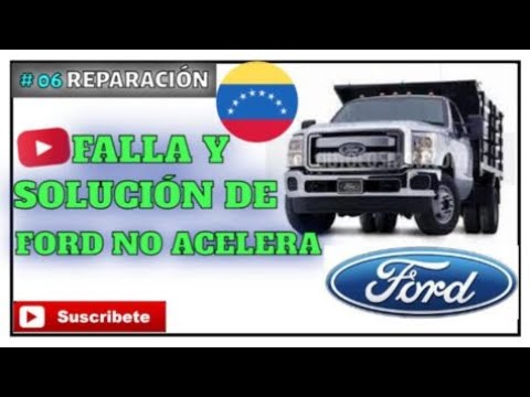 6. Reparación de Auto Ford No Acelera *SOLUCION* - YouTube