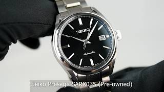 Seiko Presage SARX035 (Pre-owned) - SeriousWatches.com