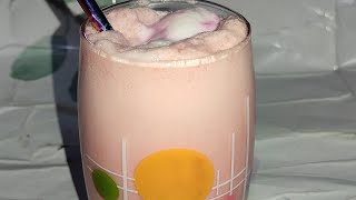 ميلك شيك البطيخ   Watermelon milkshake