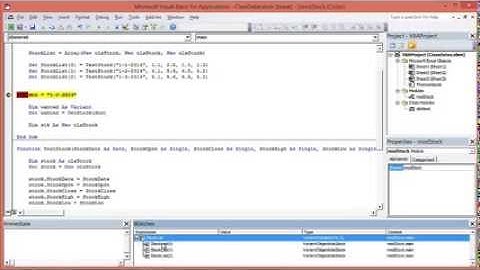 How to - Excel VBA Classes