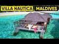 First overwater bungalow experience at villa nautica maldives