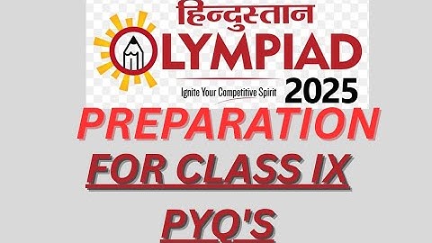 Hindustan Olympiad 2025 class 9 preparation #class9  #pyqs #solution #samplepapersolutions #howto 