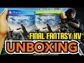 Final Fantasy XV Day One Edition (PS4/Xbox One) Unboxing !!