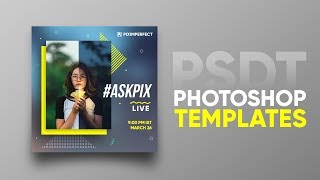 The New “PSDT” File to Create Photoshop Templates!