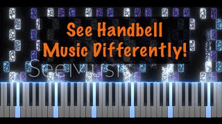 See Handbell Music Differently! Handbell Music Played on Piano - Come, Thou-Long Expected Jesus
