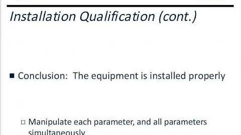 Equipment Validation, Tracking, Calibration, and Preventive Maintenance