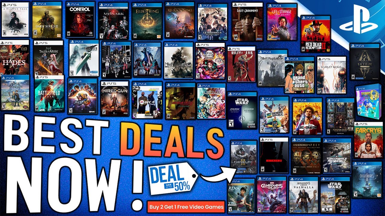 Great NEW PS4/PS5 Game Deals on Sale Now! Physical Deals to Check Out (BEST PS4 and PS5 DEALS 2022)