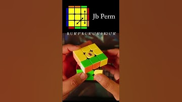 PLL Alg #4: Jb Perm #speedcubing #algorithm #PLL #fypシ゚viral #wow #3x3