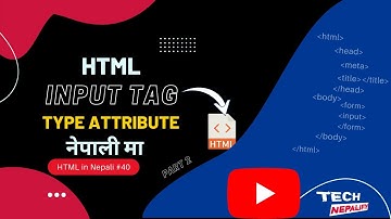 HTML input Type [part 2] // Learn HTML in Nepali // html input type part2 in Nepali #40