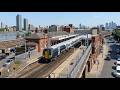SWR 458406 & 456413 departs Vauxhall #trainrealworld