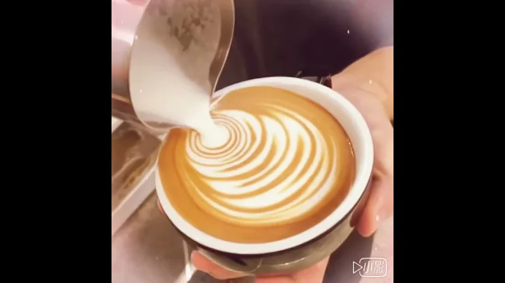 【Latte Art】慢葉 Slow leat 🍃  拿鐵 ☕️ 咖啡拉花 라떼아트