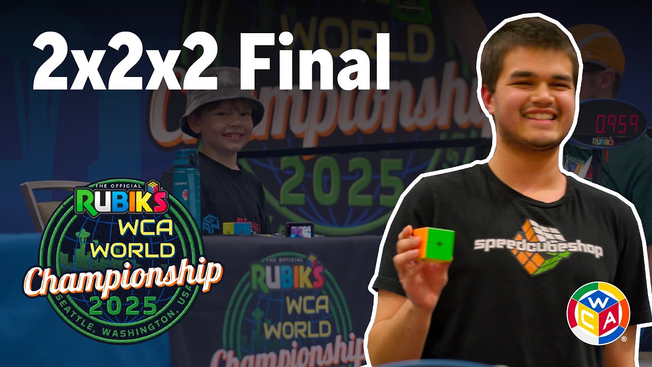 Смотрите ЛУЧШУЮ сборку головоломки 2x2! | Чемпионат мира Rubik's WCA 2025