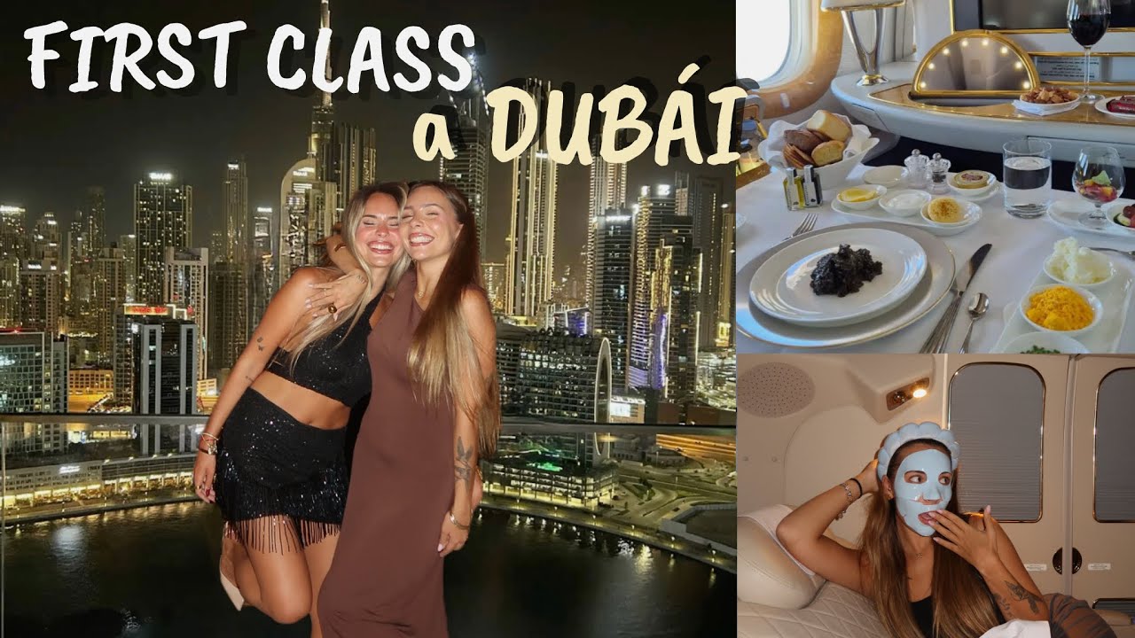 Nuestro primer viaje en FIRST CLASS con la marca de nuestros sueños!