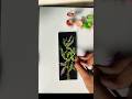Easy &amp; Beautiful Bookmark#4you🥰#paintingideas#subscribe🙏#astheticstyle#short video#easy #beautiful 😍