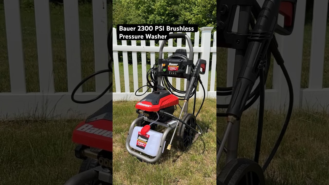 2300 PSI, 1.2 GPM Brushless Max Performance Electric Pressure Washer