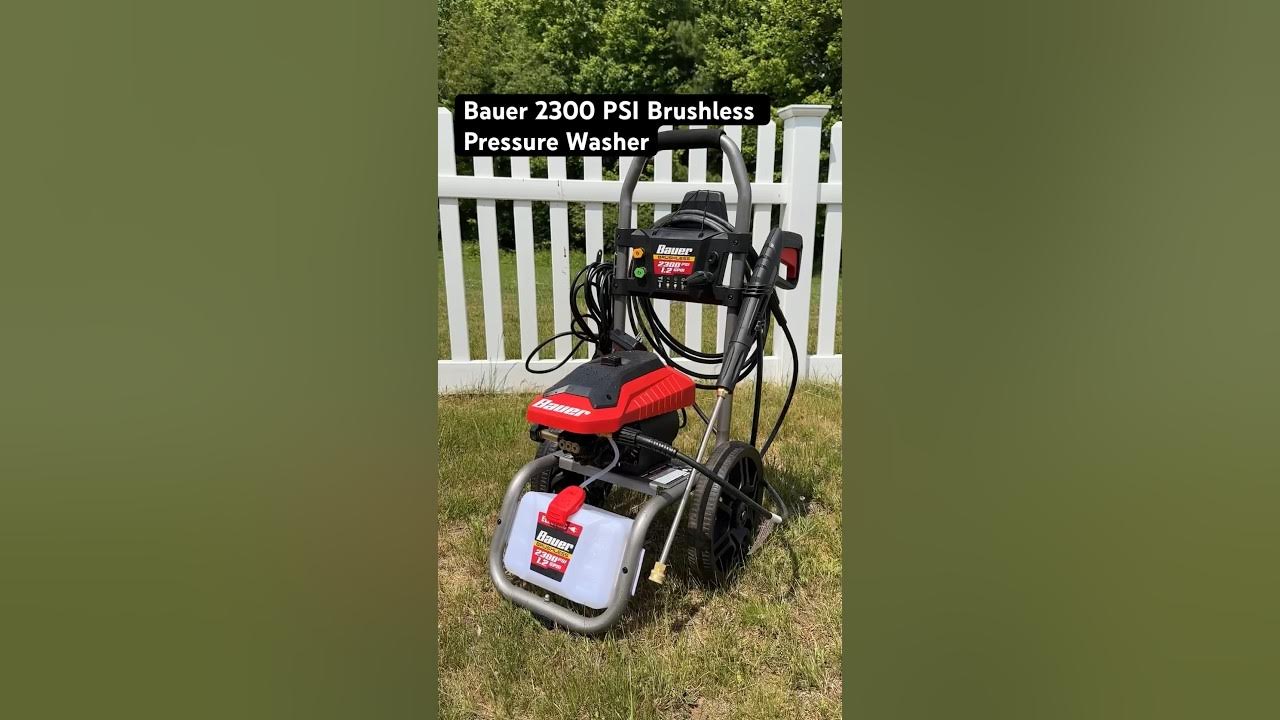 The Bauer 2300 PSI 1.2 GPM Brushless Max Performance Electric Pressure