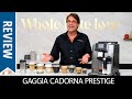 Review: Gaggia Cadorna Prestige Super-Automatic Espresso Machine - Black Friday/Cyber Monday Bonus