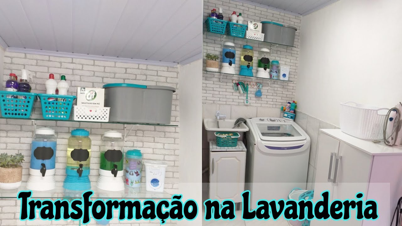 Transformação  na Lavanderia /Novidades nova cor /Comprinhas