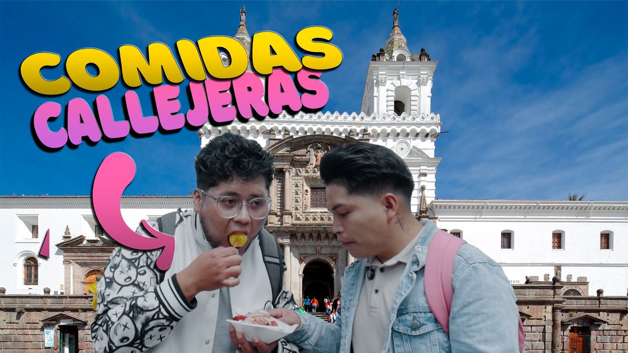 COMIDAS CALLEJERAS DELICIOSAS DE QUITO | Ariel Chagmana ft Washo Washito