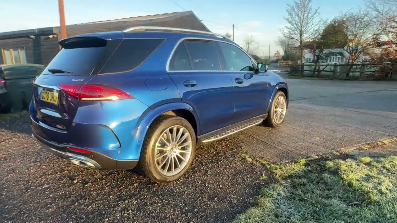 mercedes GLE 300 AMG Line blue 2020 70 plate for sale @Auto 2000 epping 