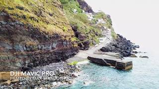 Drone Footage of Nordeste Coastline, Azores, Portgual