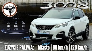 2018 Peugeot 3008 1.6 BlueHDI EAT6 | Test zużycia paliwa. MIASTO OSTRE KORKI.