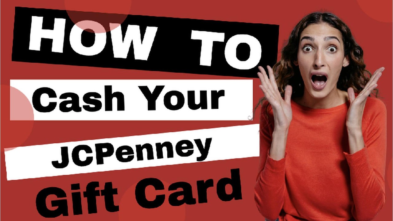 How to Turn a JCPenney Gift Card into Cash Instantly - YouTube