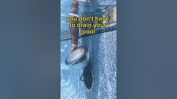 Vervang een zwembadlamp #zwembad #doehetzelf #shorts