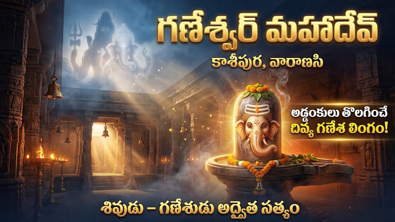పునర్జన్మ నుంచి విముక్తి కలిగించే కాశీ గణేశ్వర్ | Kashi Vishwantha Bhakthi Vruksha | Ancient Kashi 