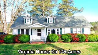 Virginia House on 14  Acres | Mini Farm & Outbuildings | VA Real Estate | Aspen Mansions