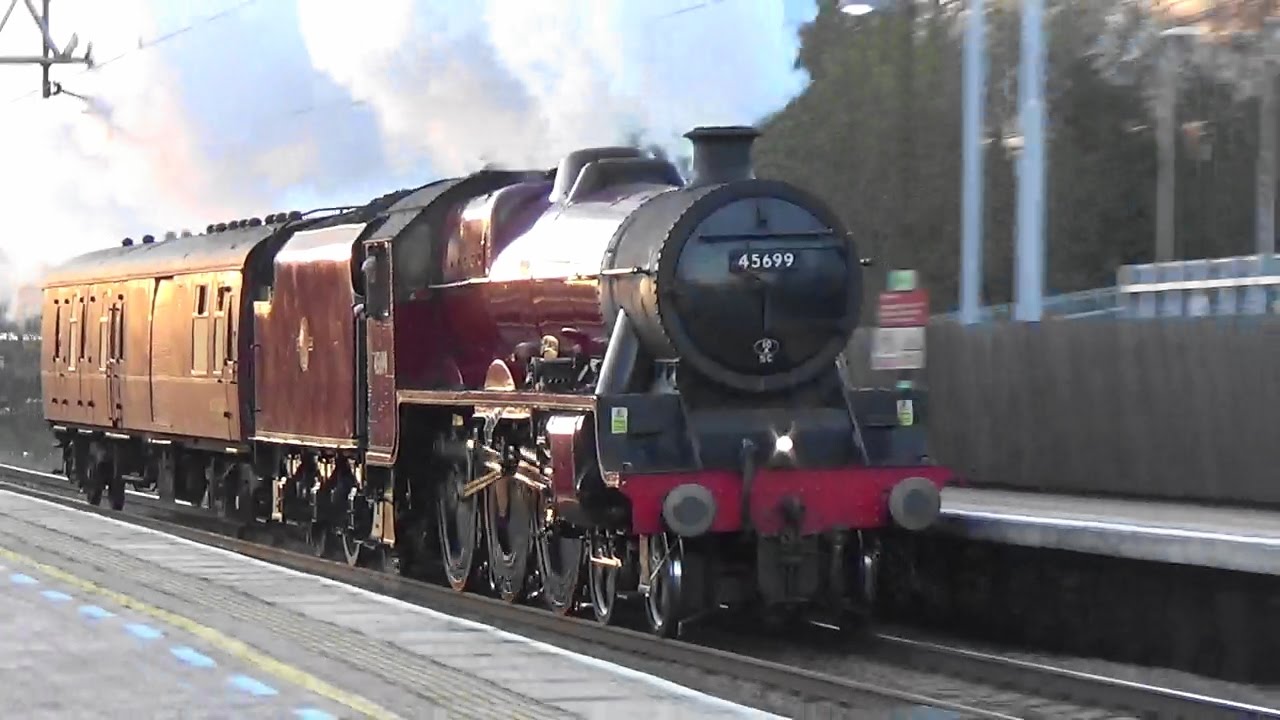 45699 'Galatea' works 5V44 Carnforth to Southall Wcr