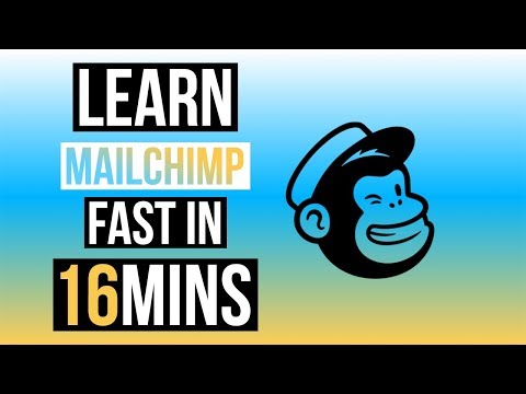 LEARN MAILCHIMP FAST IN 16 MINUTES ! TUTORIAL FOR BEGINNERS IN 2022