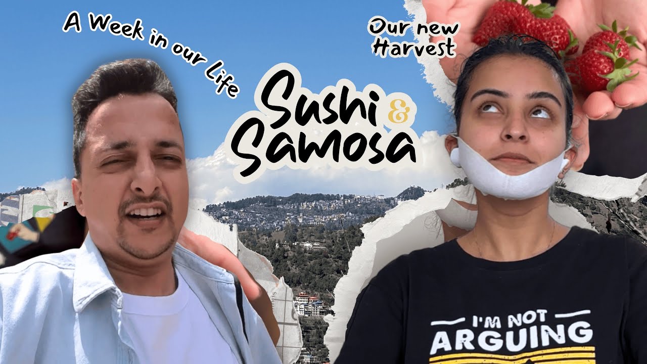 Slow Living in Shimla-Skincare, Mini Battles & Food Cravings #sushiaursamosa #shimlavlogs #skincare