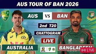AUSTRALIA vs BANGLADESH 1ST T20 MATCH LIVE COMMENTARY | AUS VS BAN LIVE #AUSvsBAN