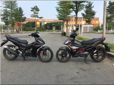 Sym Star Sr 125 đối đầu Winner V1 - YouTube